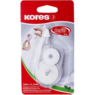Kores Recharge pour Refill Roller 10m x 4,2mm