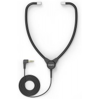 Philips ACC0232 Casque de transcription, Casque Stethoscope de lecture pour Philips Kit de dictee et systemes de lecture, prise 