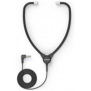 Philips ACC0232 Casque de transcription, Casque Stethoscope de lecture pour Philips Kit de dictee et systemes de lecture, prise 