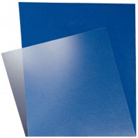 LEITZ 33682 - Tapas encuadernacion PVC 250 micras (Pack 100 ud.) color transparente