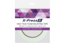 X-Press It FTH6 Ruban adhesif en mousse haute adherence, 0,6 cm x 2,2 m