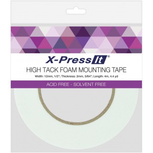 COPIC Marqueurs X-Press IT High Tack Ruban de Montage en Mousse, Multicolore, 1.27 x 16.25 x 19.05 cm