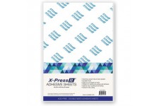75024 Lot de 25 feuilles de papier adhesif double face A4