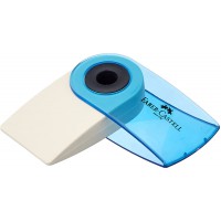 Lot de 24 : Faber-Castell 10011534 Gomme en Plastique Sleeve Mini Couleurs Assorties