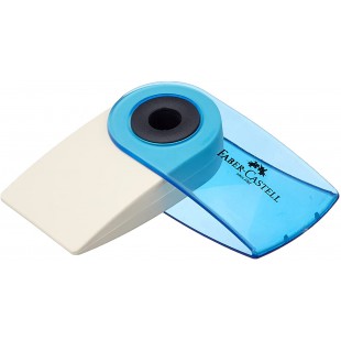 Lot de 24 : Faber-Castell 10011534 Gomme en Plastique Sleeve Mini Couleurs Assorties