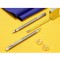 Faber-Castell 342120 NEO Slim Stylo a  bille en acier inoxydable mat