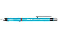 rOtring Visuclick portemine | 0,7 mm | Mine 2B | Corps bleu vif | Boite de 12