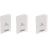 CONQUERANT CLASSIQUE Lot de 3 Cahiers POLYPRO 24 x 32 CM 48 pages 90G Uni Dessin