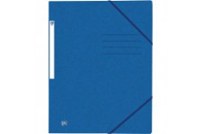 OXFORD Chemise a elastique Top File+, A4, bleu