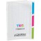 CONQUERANT CLASSIQUE Cahiers polypro Trio"3 en 1" 170 x 220 mm 96 pages seyes 90g