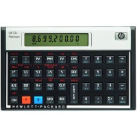 HP 12c Platinium Calculatrice Financiere Noir