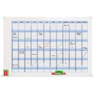 Nobo 3048001 Performance Planning annuel Couleurs Assortis