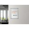 Nobo - Porte-Affiche A3 Mural avec Cadre Clipsable en Aluminium, Facade avec Revetement Anti-Reflet, Premium Plus, Ar