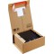 Lot de 10 : COLOMPAC Carton d'expedition "POST", taille: L, marron