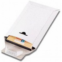Lot de 20 : Pochettes d'expedition refermable A4 Blanc