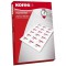 Kores l7042 d'etiquettes universelles, 70 x 42,3 mm, blanc, 100 feuilles