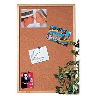 Tableau liege cadre bois 60 x 100 cm Bois