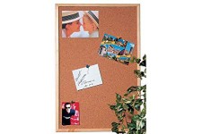 Tableau liege cadre bois 60 x 100 cm Bois