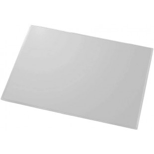 h2522782 Sous-main avec Rabat transparent, 63 x 50 cm, gris