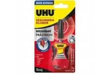 UHU 34340 Colle instantanee de precision Transparent