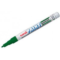 UNI-BALL PaintMarker PX-21 Punta fina Permanente p.conica trazo 0,8-1,2 mm. VERDE REF. 558643000