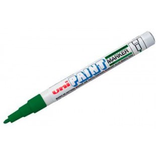 UNI-BALL PaintMarker PX-21 Punta fina Permanente p.conica trazo 0,8-1,2 mm. VERDE REF. 558643000