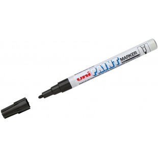 Uniball Uni Paint PX21/N Marqueur peinture a huile Pointe fine ogive Encre a pigmentation Noir