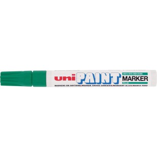 UNI-BALL Marqueur Pte conique moyenne PAINT Marker PX20 2,2 - 2,8mm Vert Fonce