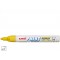 UNIBALL Marqueur peinture a huile, encre a pigmentation jaune pointe moyenne ogive UNI PAINT PX20