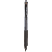 uni-ball SN100/14N Laknock Stylo a  bille retractable extra large Noir