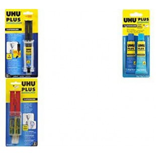 UHU 45655 Colle a  2 composants Plus rapide 15 g double