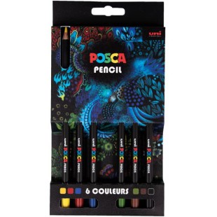 POSCA Nouveau !!! Crayon de Couleur Pencil Pochett