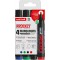 Uni Prockey - UNI-BALL - Uni Mitsubishi Pencil - Marqueur Permanent Inodore PM122 - Multisupport, Base Eau, Sans Odeur - Pointe 