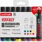 Uni Prockey - UNI-BALL - Uni Mitsubishi Pencil - Marqueur Permanent Inodore PM126 - Multisupport, Base Eau, Sans Odeur - Pointe 