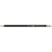 Faber-Castell Crayon graphite HB 1111 (HB, noir, rond)