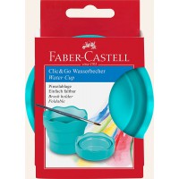 Faber-Castell 181580 CLIC & GO Gobelet a  eau Turquoise