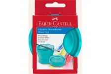 Faber-Castell 181580 CLIC & GO Gobelet a  eau Turquoise