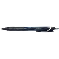 UNI-BALL Stylo roller gel retractable JETSTREAM Mix SXN150C/10 pointe moyenne noir