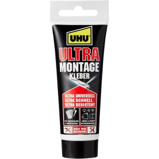 UHU 44310 - Ultra Colle de montage, tube de 100 g