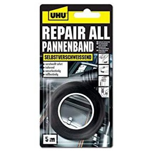 UHU 46805 Ruban Panne Repair All, (B) 19 mm x (L) 5 m Noir