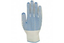 Lot de 10 : Uvex Unigrip 6620 Gants de protection/tricot avec picots Cat. 2 Taille 9