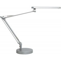 Unilux Mamboled 4 Lampe de bureau LED 6,5W 600 Lumens Articulee 60 x 28 x 19 cm Gris metal