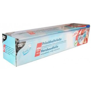 Papstar Film etirable ProfiLine, 45 cm x 300 m (L x l), avec rail de securite a  decouper