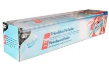 Papstar Film etirable ProfiLine, 45 cm x 300 m (L x l), avec rail de securite a  decouper