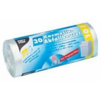 12079 Sac poubelle avec poignee de transport Transparent
