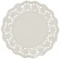 100 Teller- und Tassendeckchen rund aƒ? 18 cm weiss PS12452
