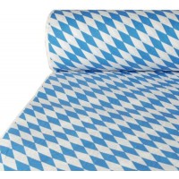 Nappe en Papier 50M X 1M Motifs Oktoberfest Bleu De Baviere