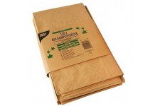 Sac compostable, 120 litres, brun