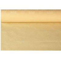 18587 Nappe en Papier en Rouleau Creme 8 x 1,2 m