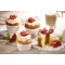 20 Muffins-Backfaƒrmchen aƒ? 5 cm · 3,5 cm weiss